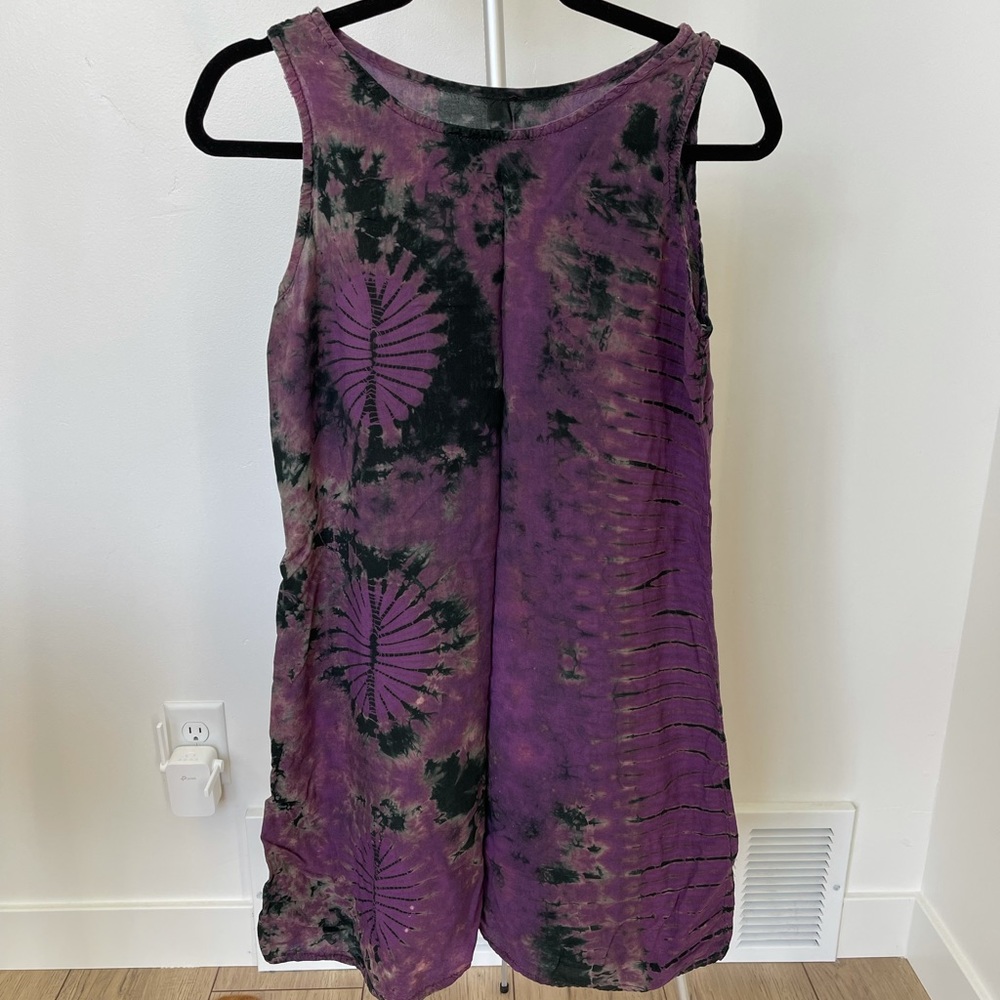 Vintage Tie Dye Dress